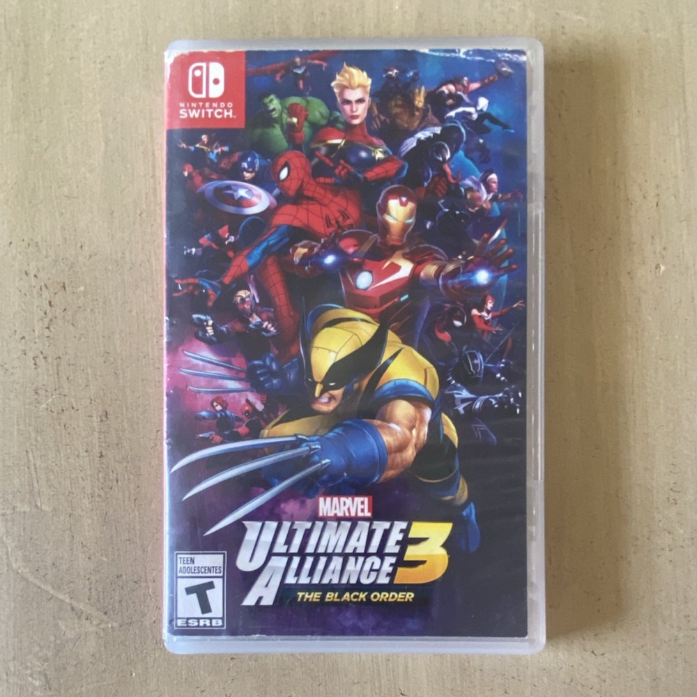 Nintendo Marvel Ultimate Alliance 3 Black Order Switch T Multiplayer
