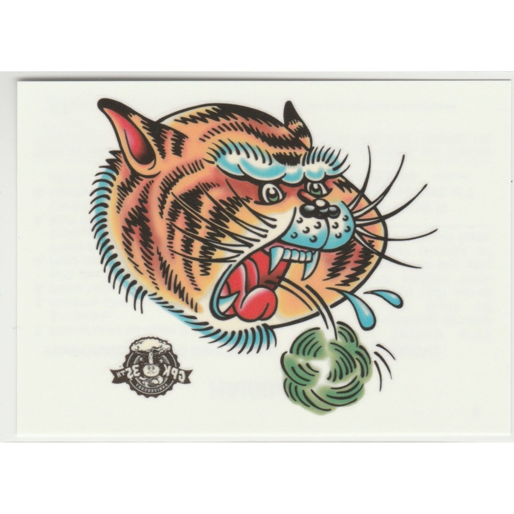 Hairball #9 Tattoo Garbage Pail Kids GPK 35th Anniversary Series 2020