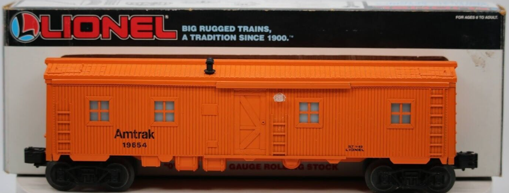 Lionel O Gauge 1:48 Amtrak Bunk Car with Lighted Interior LN/Box 6-19654