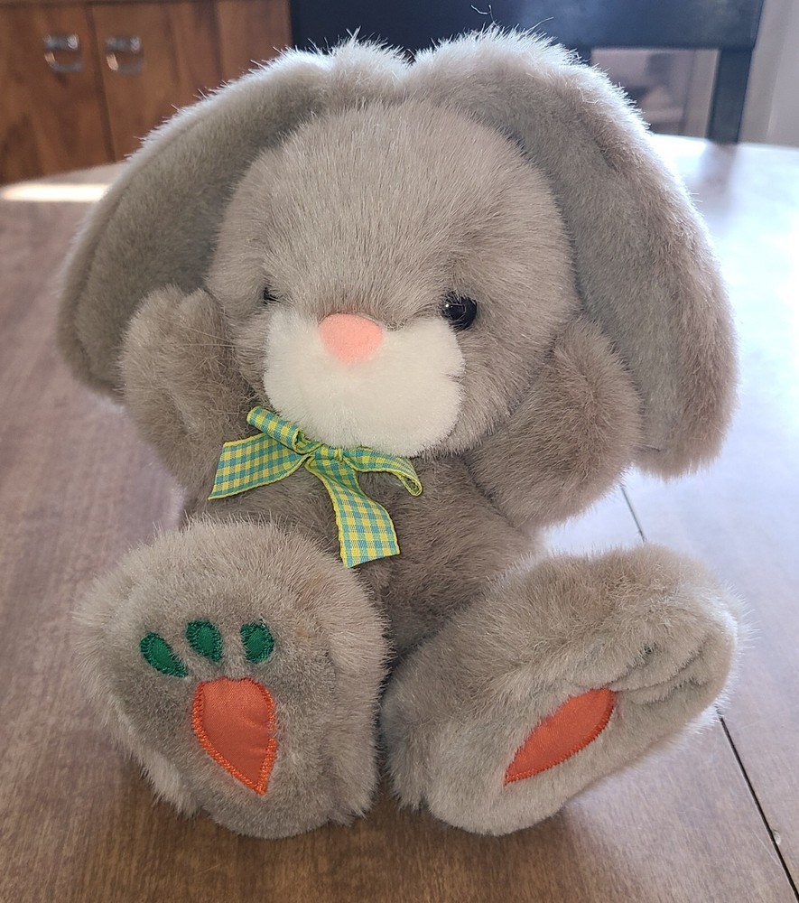 Chosun Int'l Plush Stuffed Bunny Rabbit Big Carrot Feet Floppy Ears Easter 8