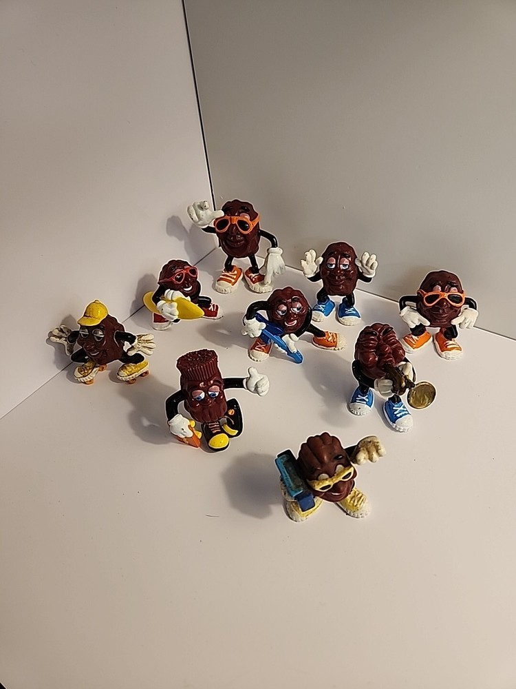 California Raisins action figures Lot Of 9
