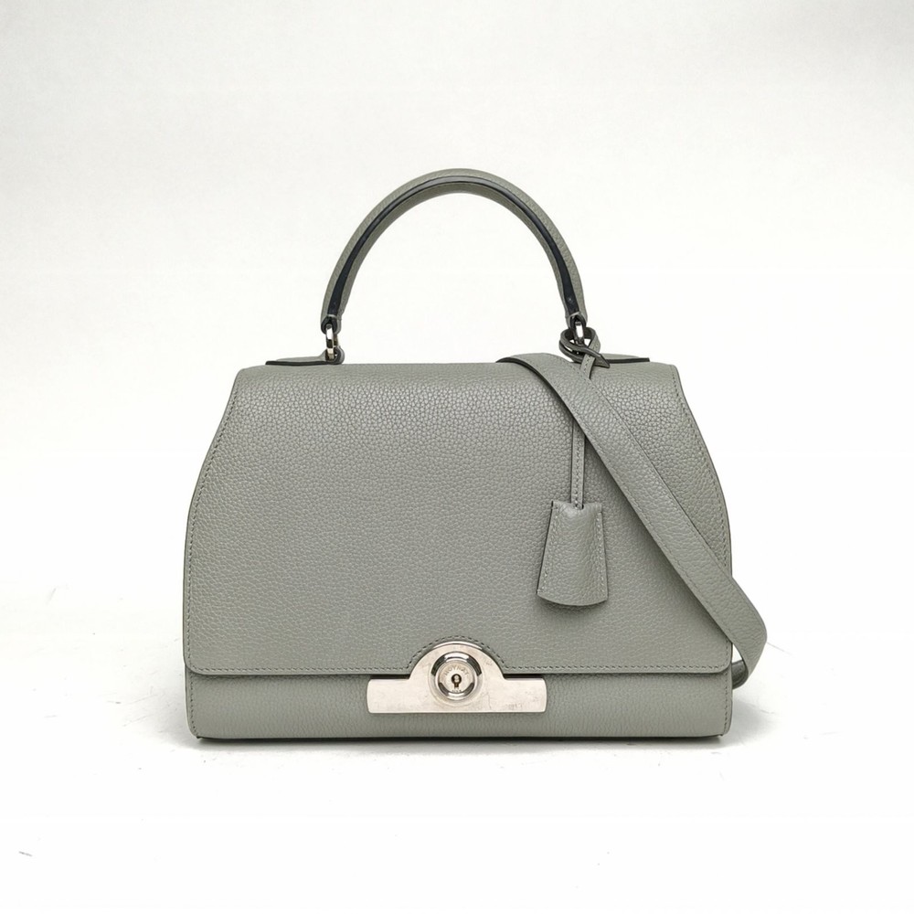 MOYNAT Rejane Petite 26cm Grey Calfskin  P206435923