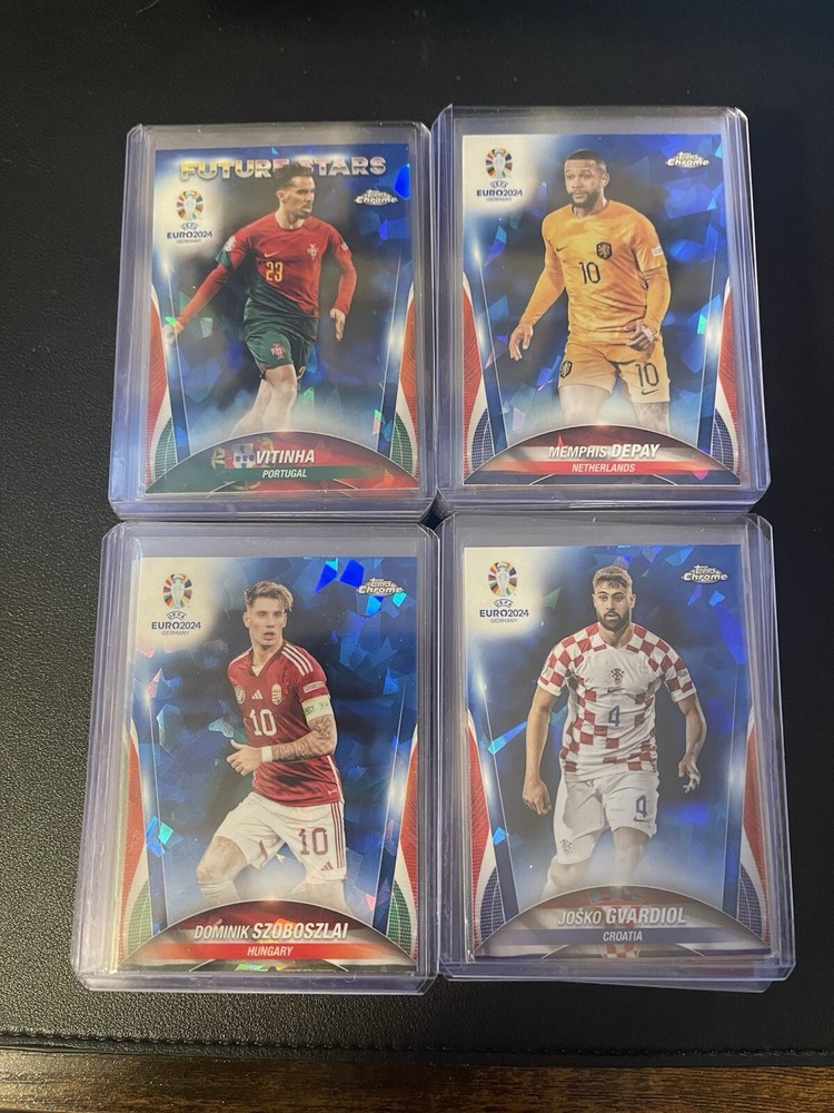 2024 Topps Chrome Sapphire Euro Base - Pick Your Player!