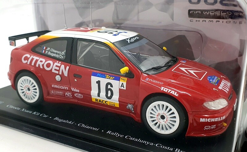 Hachette 1/24 Scale G113U032 - Citroen Xsara Kit Car Costa Brava 1999 Bugalski