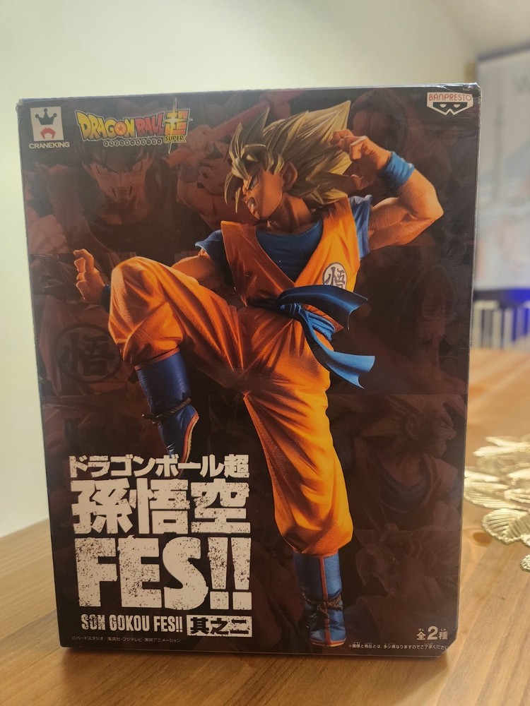 DRAGON BALL Z SUPER SON GOKU FES FIGURE VOL 2 BANPRESTO S. SAIYAN
