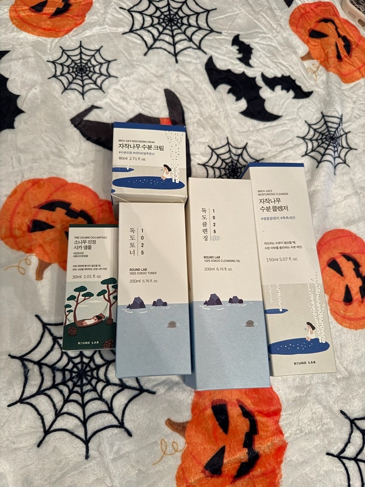 Roundlab Korean Skincare Bundle!