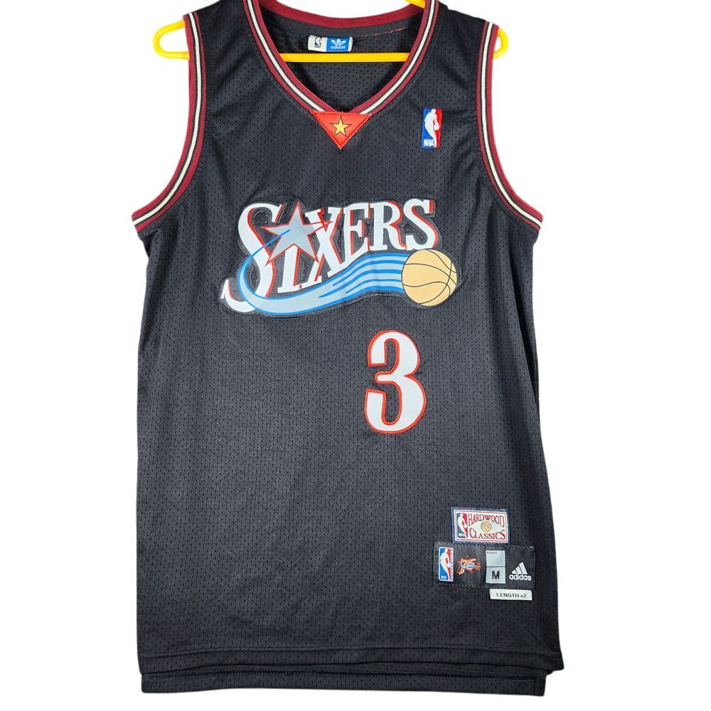 Adidas Philadelphia 76ers Joel Embiid Hardwood Classics NBA Jersey