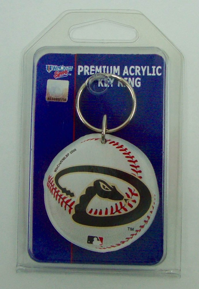 Arizona Diamondbacks 3 Inch MLB Key Ring Wincraft Sports