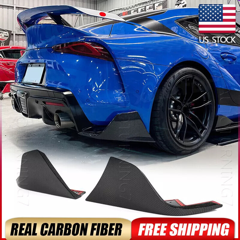 Carbon Fiber Rear Bumper Lip for 2021+ Toyota Supra A90 A91 MK5