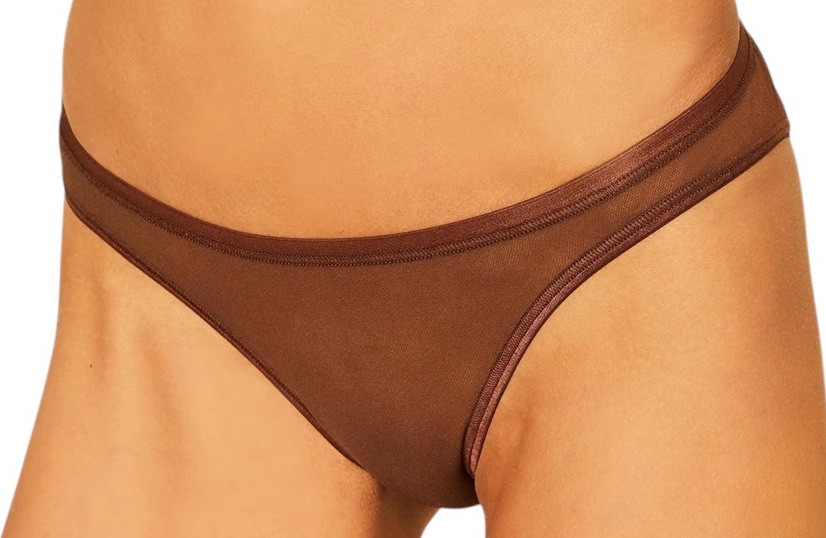 COSABELLA Soire Confidence Low Rise Bikini Panty Brown Uno Women’s Size LARGE L
