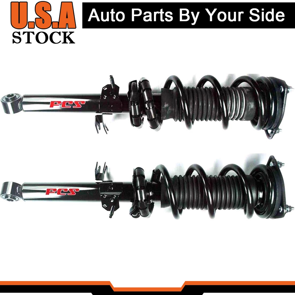 Front Struts & Sway Bar For 2009-2010 Infiniti G37 Sedan 2WD Lifetime Warranty