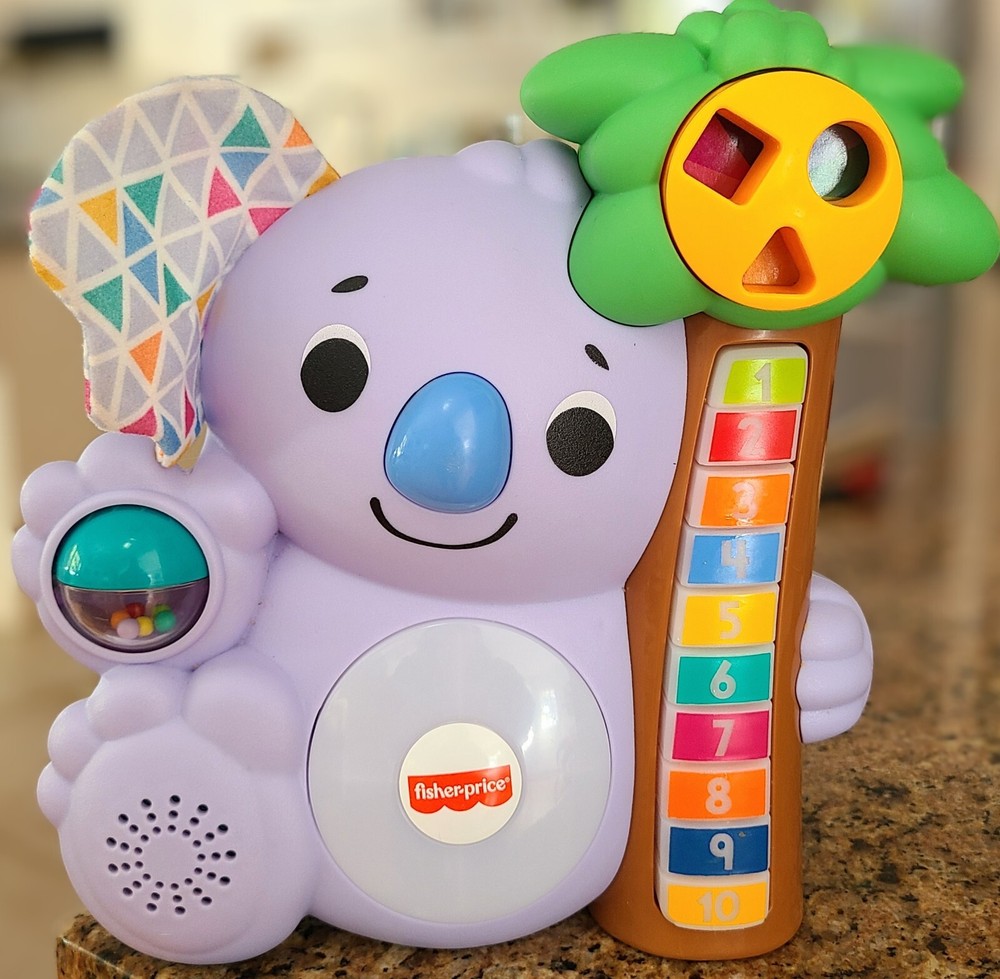 Fisher Price Counting Koala Bear Educational Toy Linkimals Link Technology
