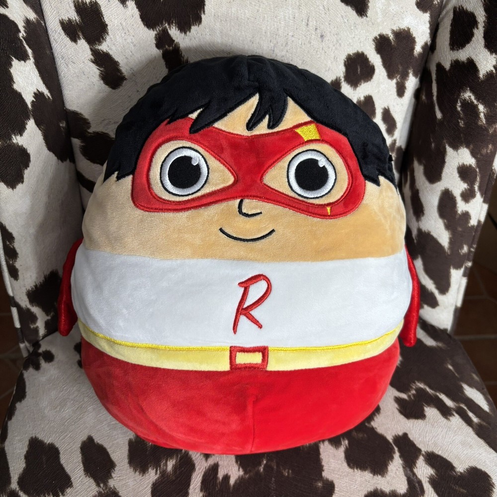 Ryan’s World Red Titan Superhero 12” Squishmallow Plush Stuffed Animal