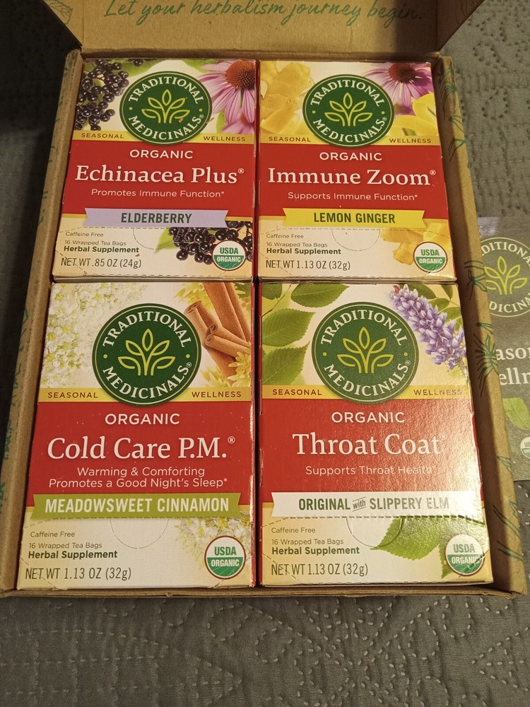 Seasonal Soothers Variety 4 Pack, a collection of handpicked blends-image