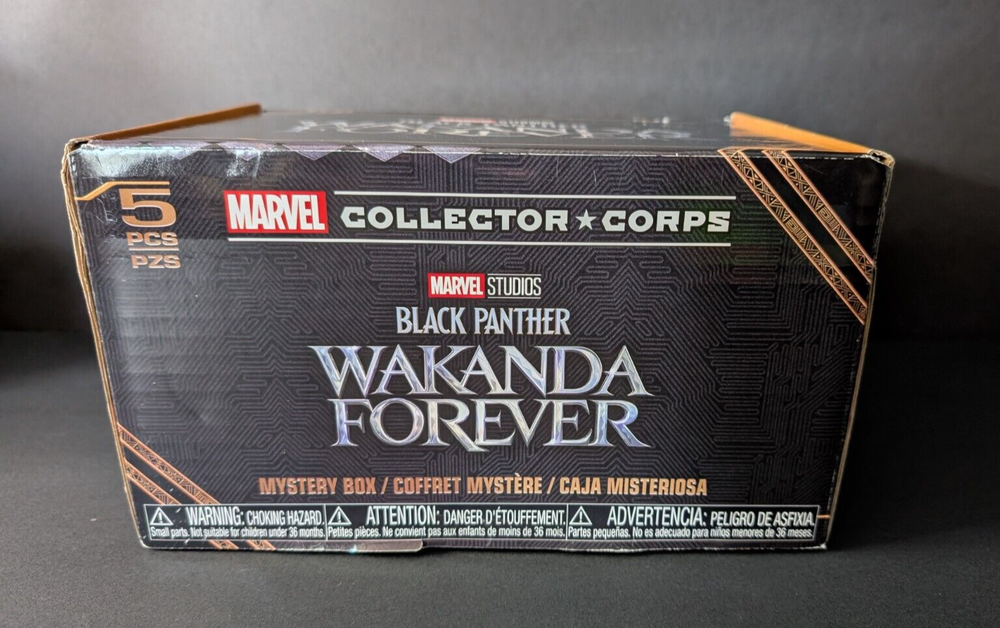 Funko Pop! Marvel Collector Corps - Wakanda Forever - 3XL - Read