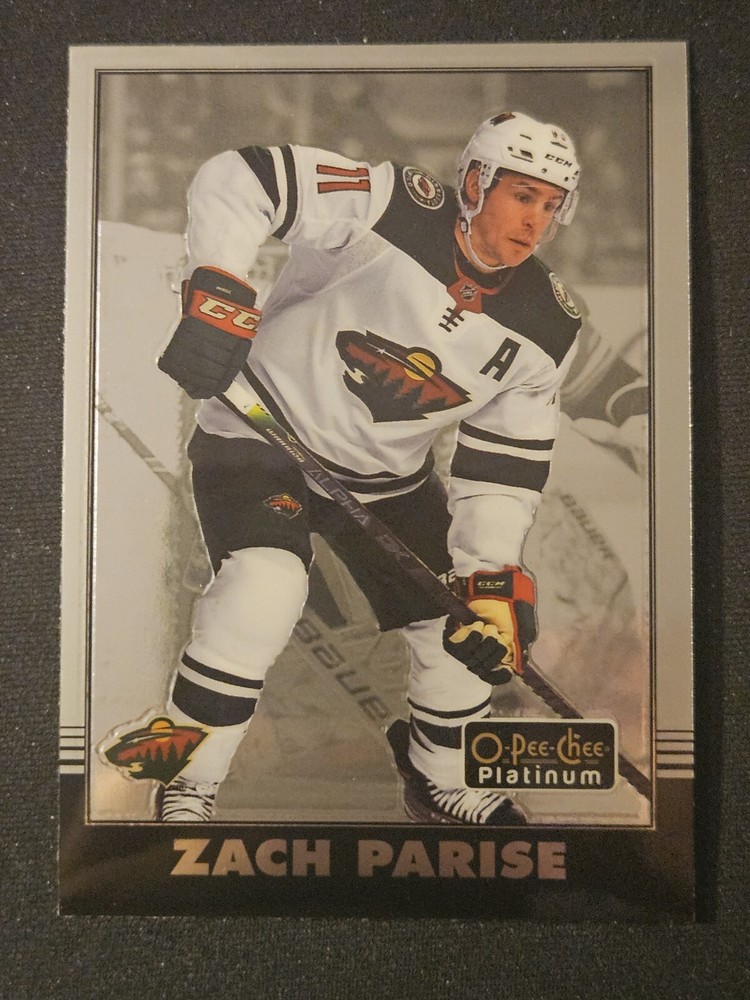 20-21 OPC Platinum Zach Parise Retro Montreal Canadiens Hockey Card