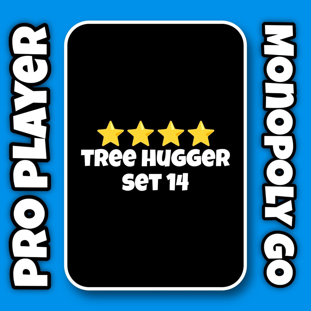 TREE HUGGER Set 14 For MonoGo 4 Stars Sticker ⚡ Instant Sent