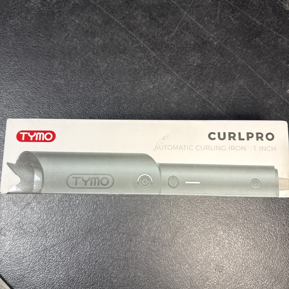 TYMO Automatic Rotating Curling Iron, CURLPRO Beach Waves, 1 Inch, Ceramic, Used