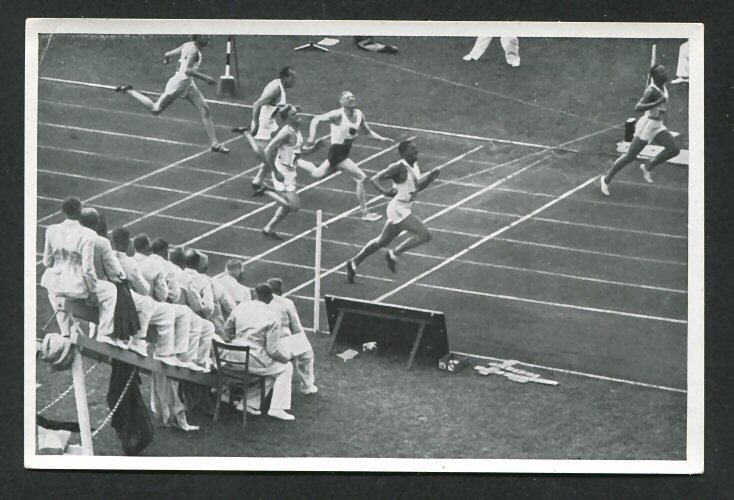 1936 REEMSTMA #31 JESSE OWENS CARD ROOKIE Olympics  Band II GROUP 31
