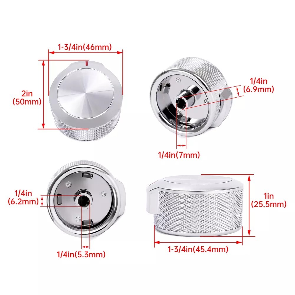 Whirlpool KitchenAid Orven Range Burner Control Knob W11156487 W10823529