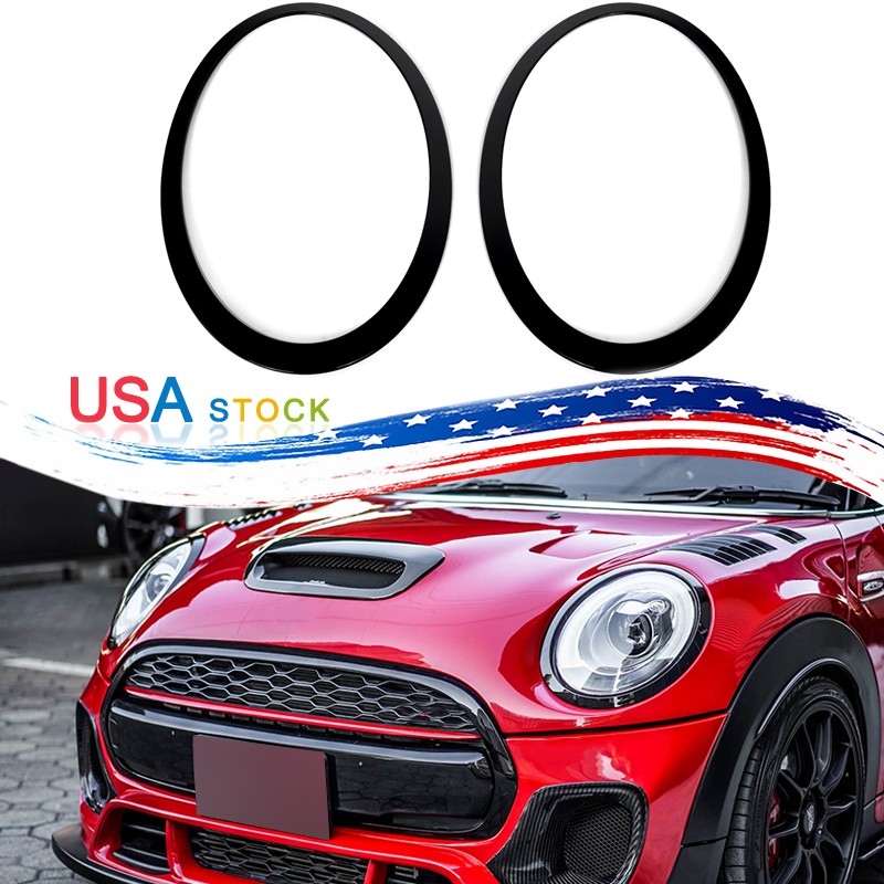 51137300632 Headlight Trim Ring Chrome Fit For Mini Cooper F55/F56/F57 2014-2021