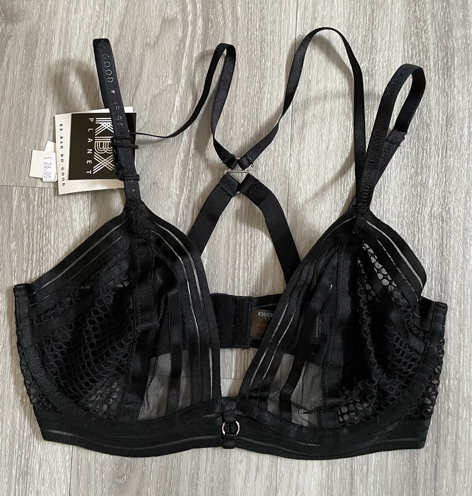 Ann Summers-KBM -Planet - The Admiral Non Pad Plunge Size 32A -New Tags RRP £30