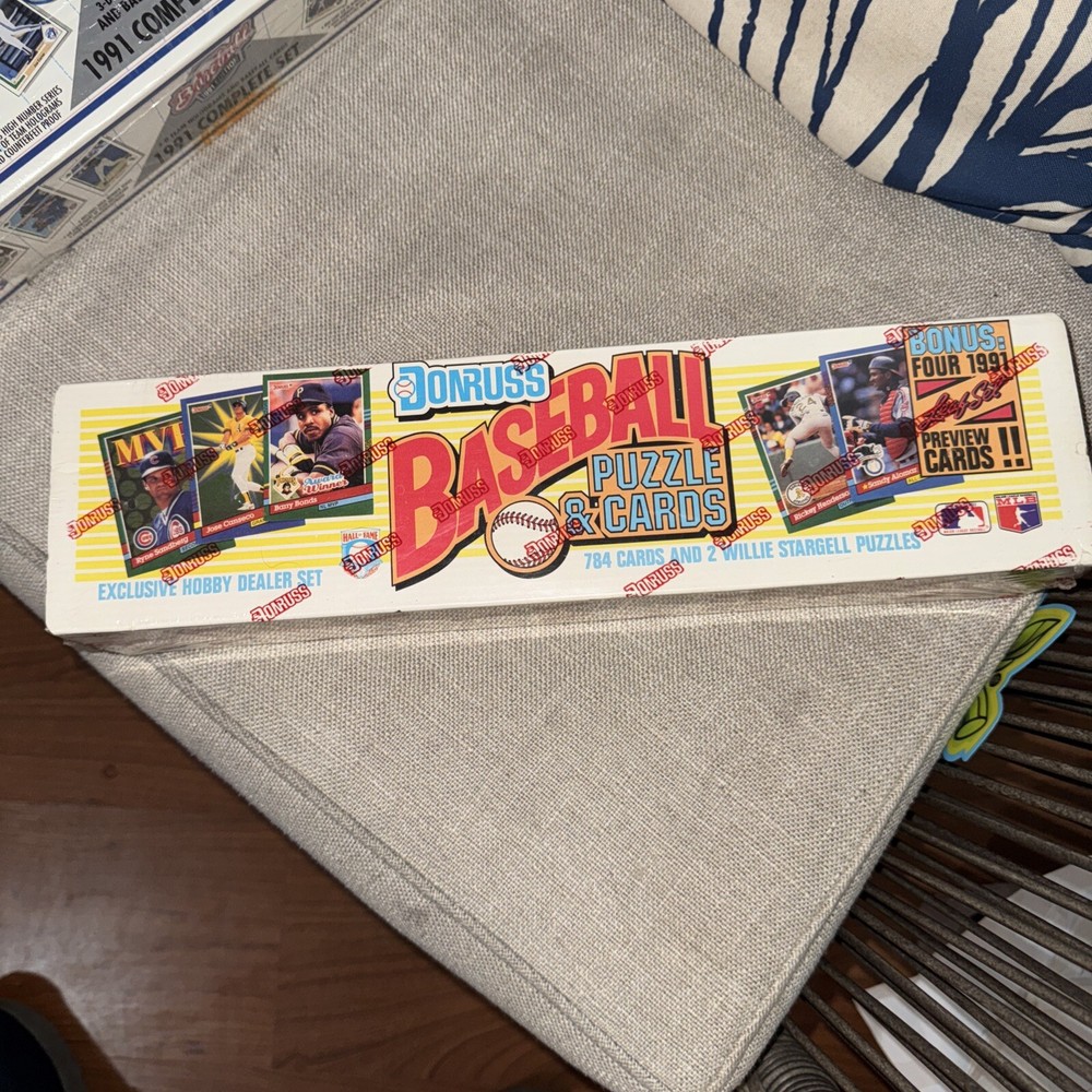 1991 Donruss Baseball Factory Sealed Hobby Dealer Set 784 Cards ⚾