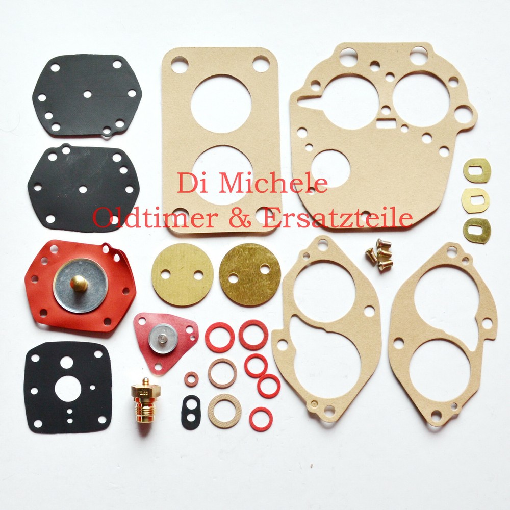 34 Paita Solex Carburetor Service Kit, Gasket Kit, Mercedes, Borgward, BMW B:0439