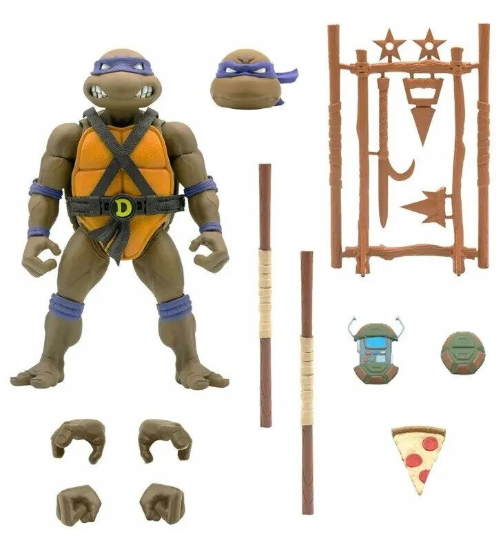 SUPER7 ULTIMATES! TMNT DONATELLO TEENAGE MUTANT NINJA TURTLES FIGURE WAVE 4 NEW