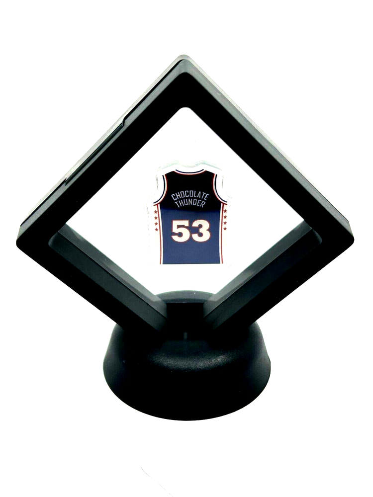 Philadelphia 76ers Darryl Dawkins Floating Jersey – Classic Desktop Collectible