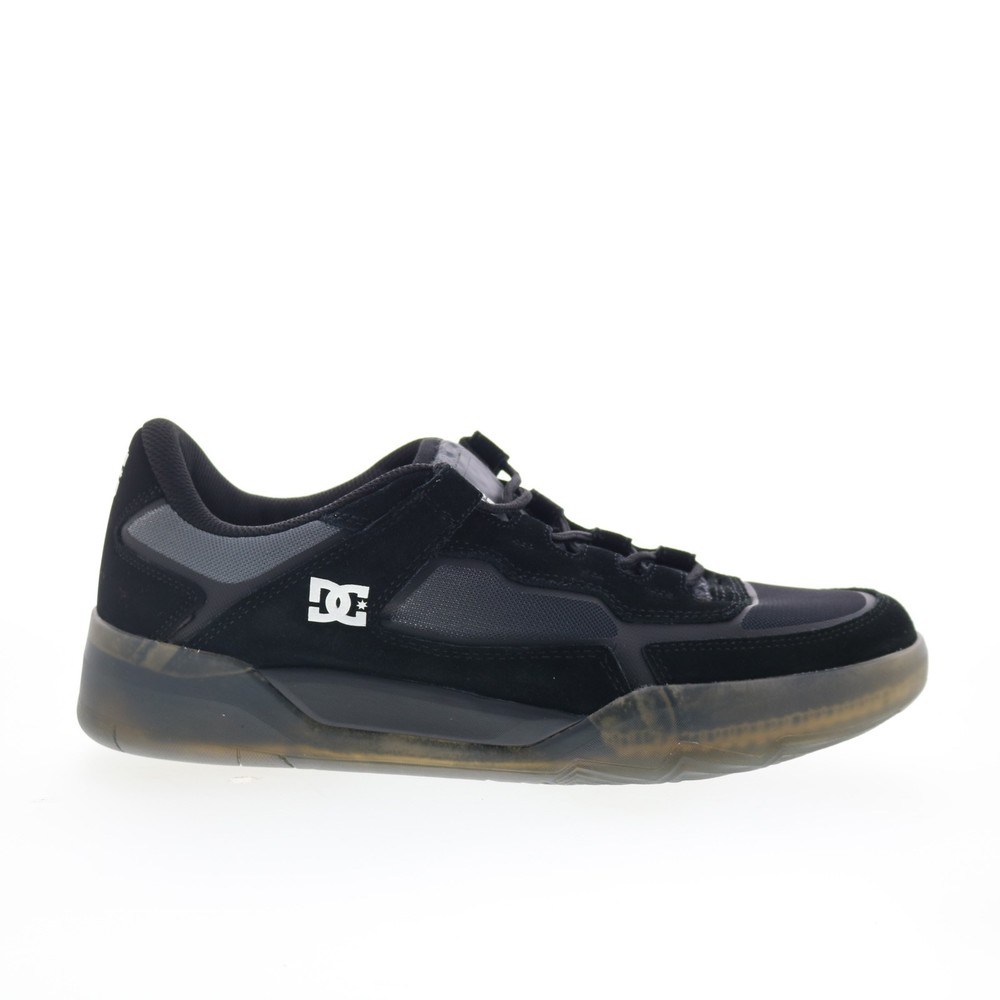 DC Metric LE DC01678001-BLKGRY Mens Gray Skate Inspired Sneakers Shoes