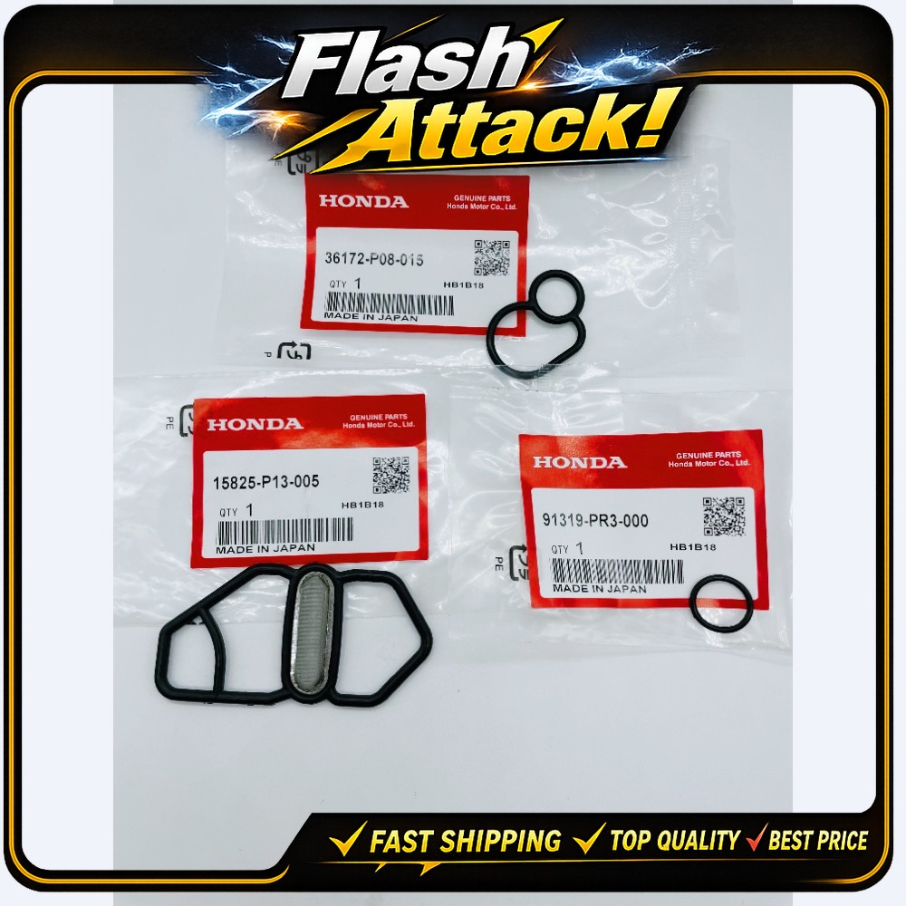 OEM Solenoid Gaskets Upper & Lower For Honda 1993-2001 Prelude Dohc Vtec H22A US