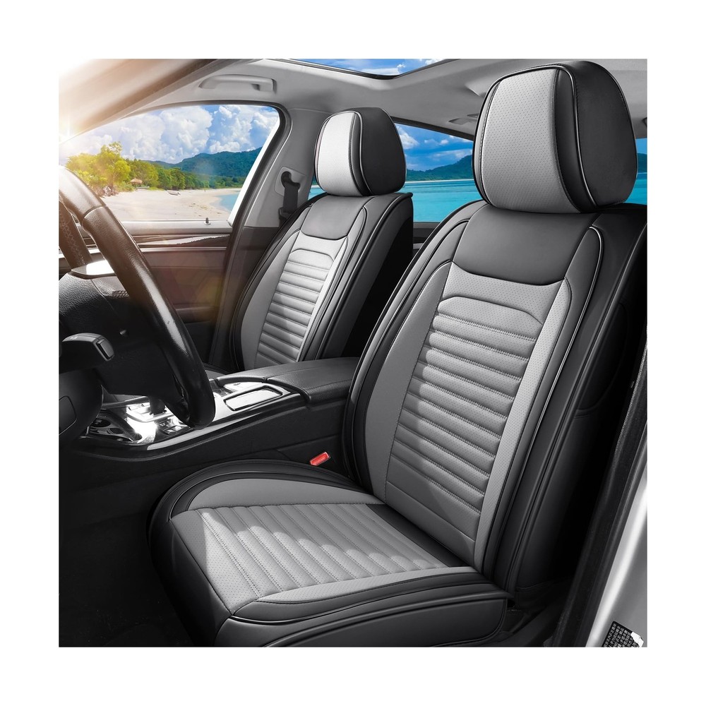 Car Seat Covers Full Set Fit for Kia Sorento 2003-2024, Premium Faux Leather ...