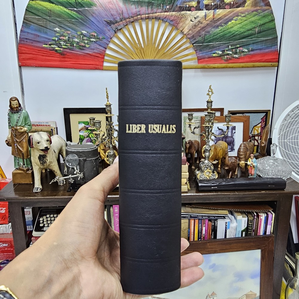 The Liber Usualis w/Introduction & Rubrics in Latin  Hardcover 1939 RASTORED