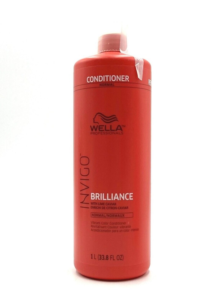 Wella Invigo Brilliance Vibrant Color Conditioner /Normal Hair 33.8 oz