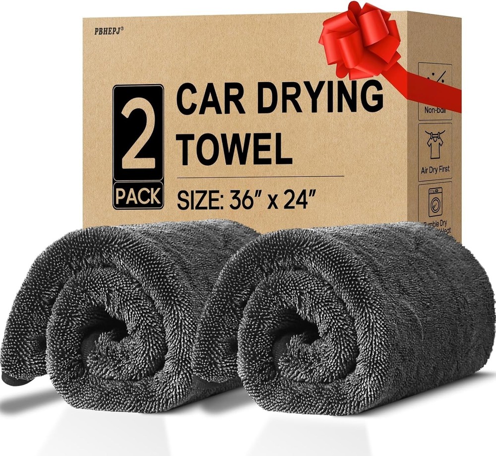 2 Pack Microfiber Towels (36