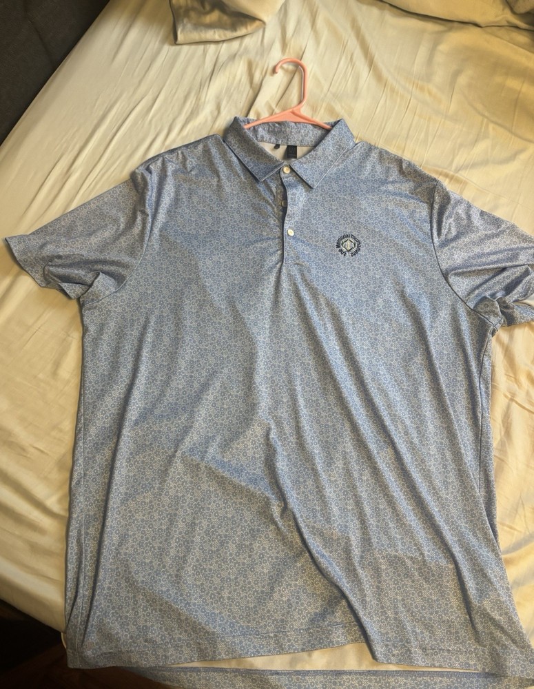 Adidas Men’s Golf Polo Size XL the Memorial Tournament Logo