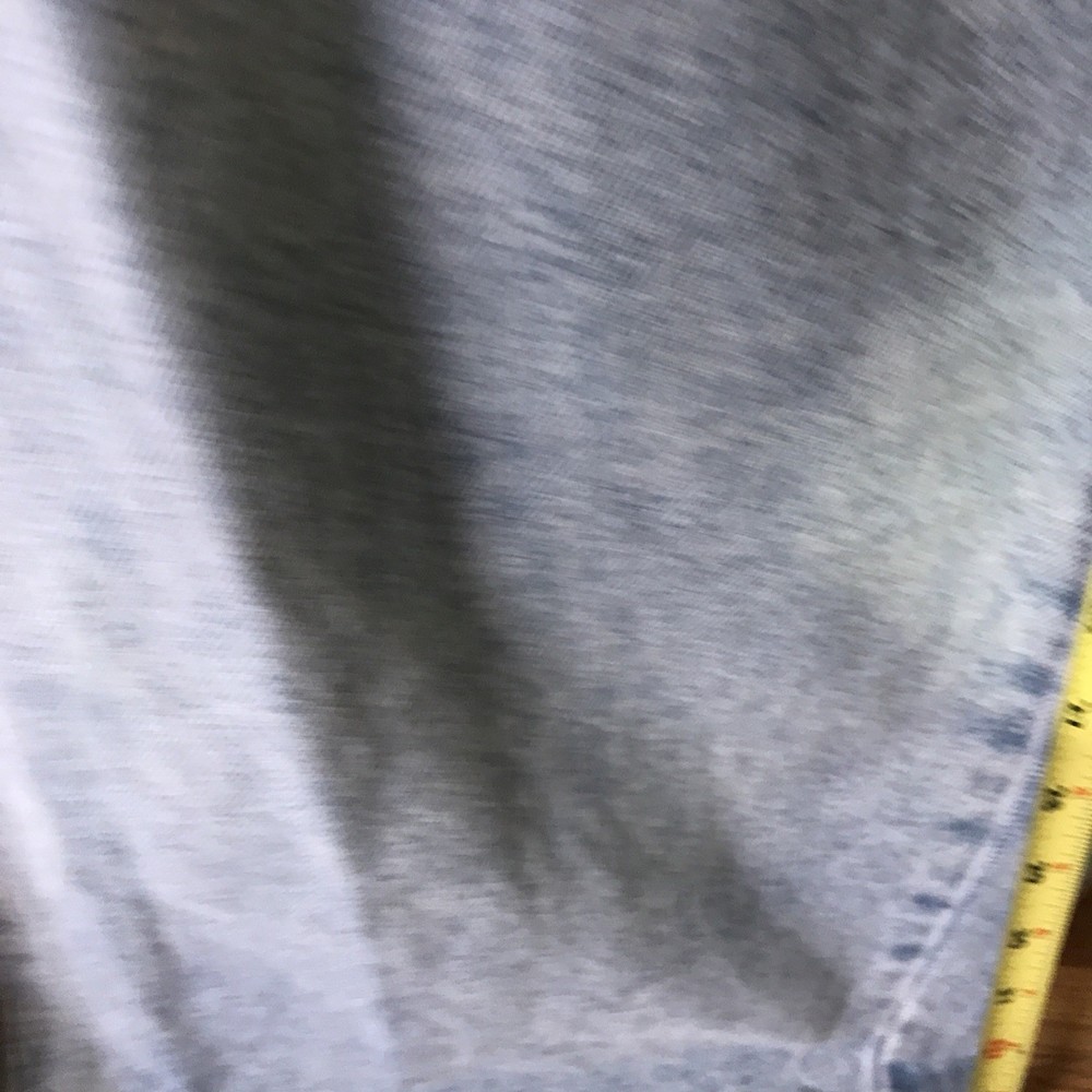 Vintage Long Jean Skirt Womens Size  L Blue Denim