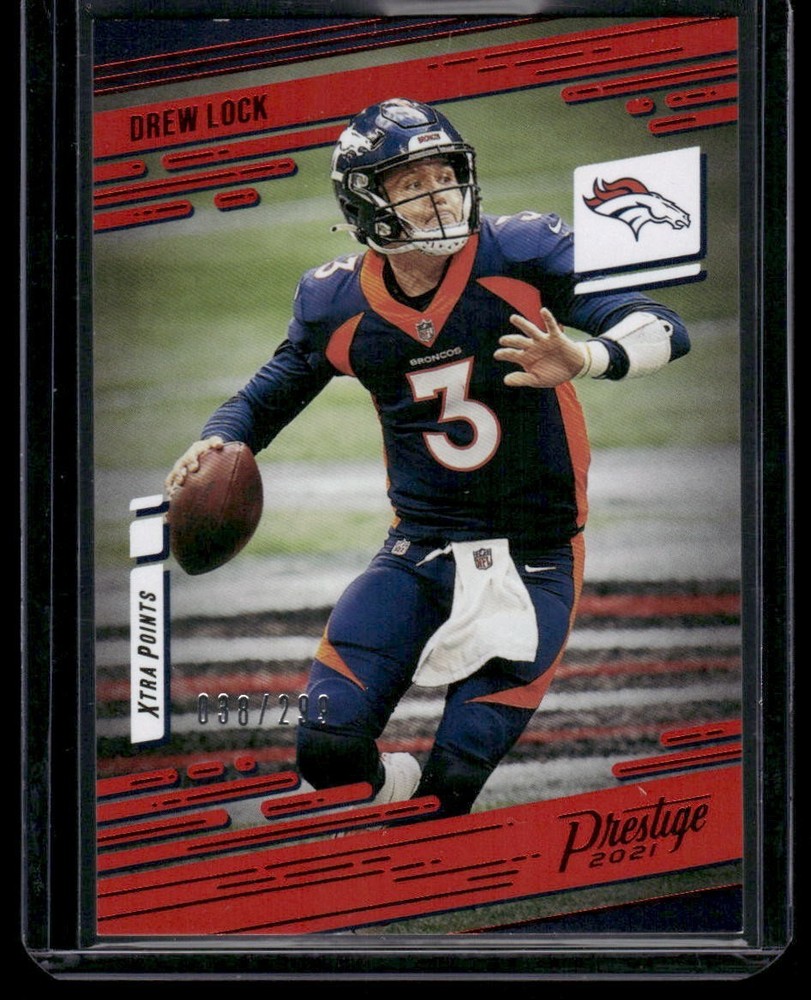 2021 Panini Prestige - Drew Lock #41 Xtra Points Red /299