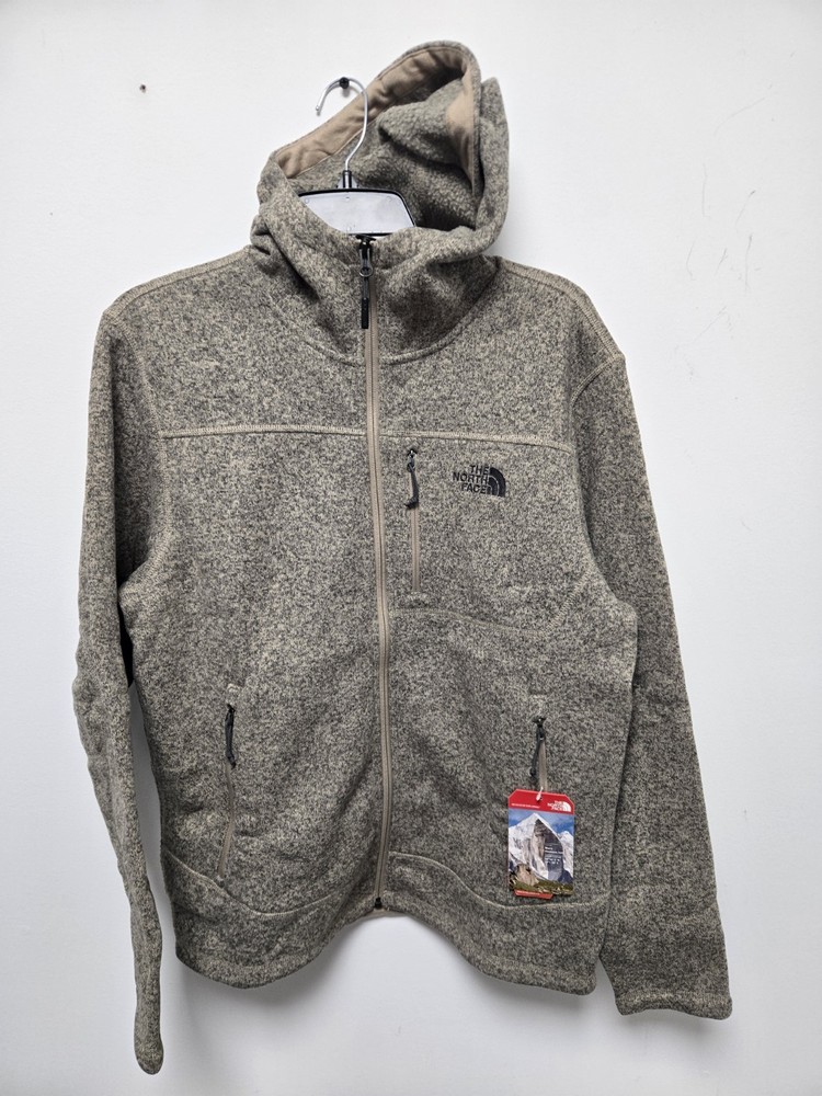 The North Face Men's Gordon Lyons Hoodie, Dune Beige Heather Size Medium