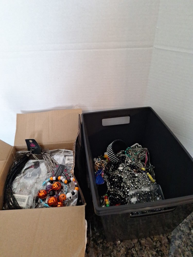 More Than 7 Lbs Of Jewelry Lot paparazzi new and opened with lots of others