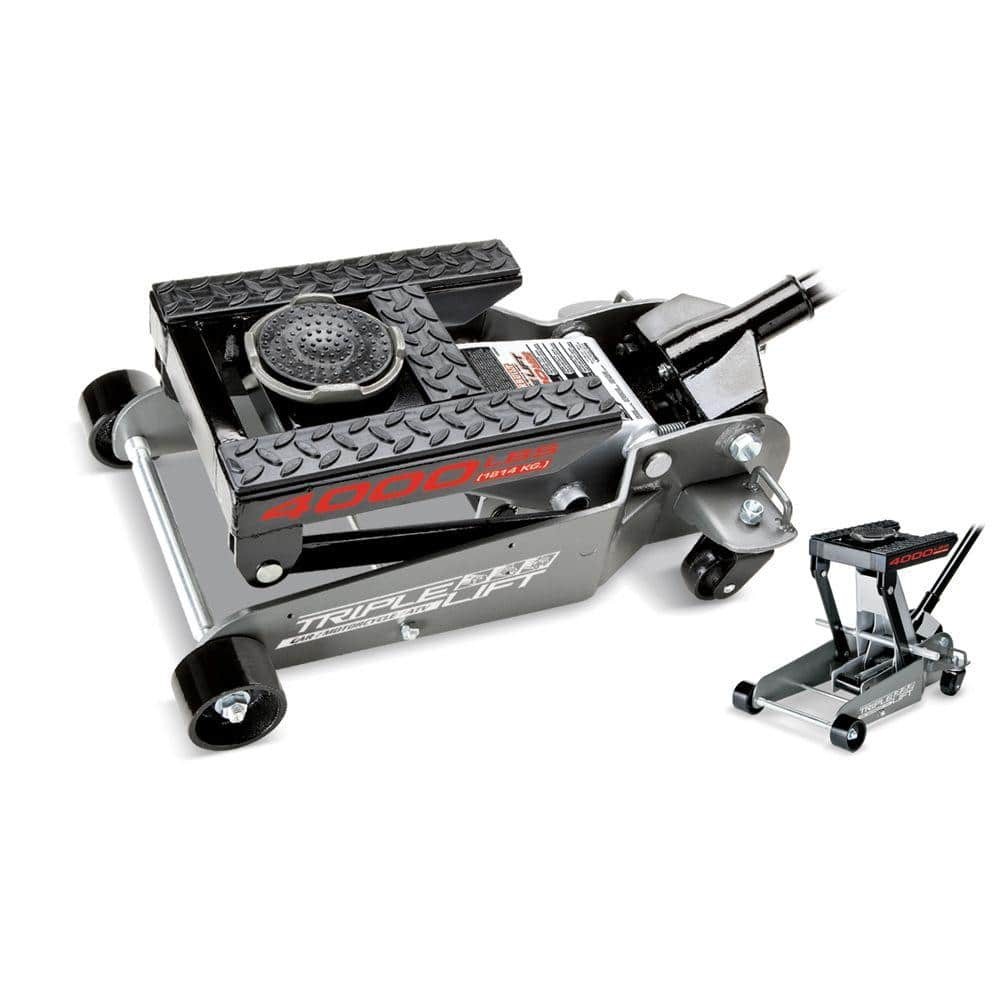 4000 Lb. Triple Lift Floor Jack