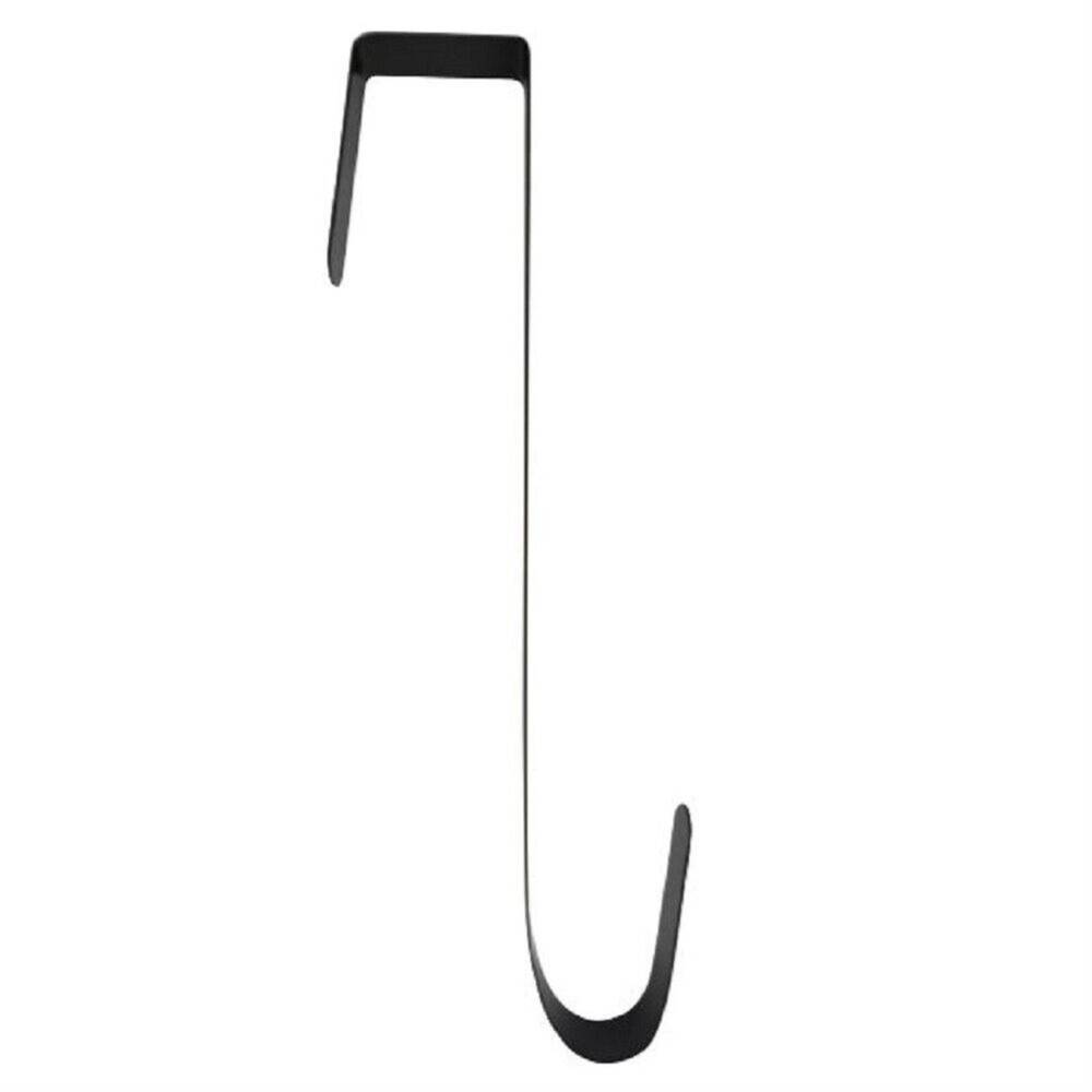 Tremont 12 Inch Black Metal Floral Wreath Door Hanger