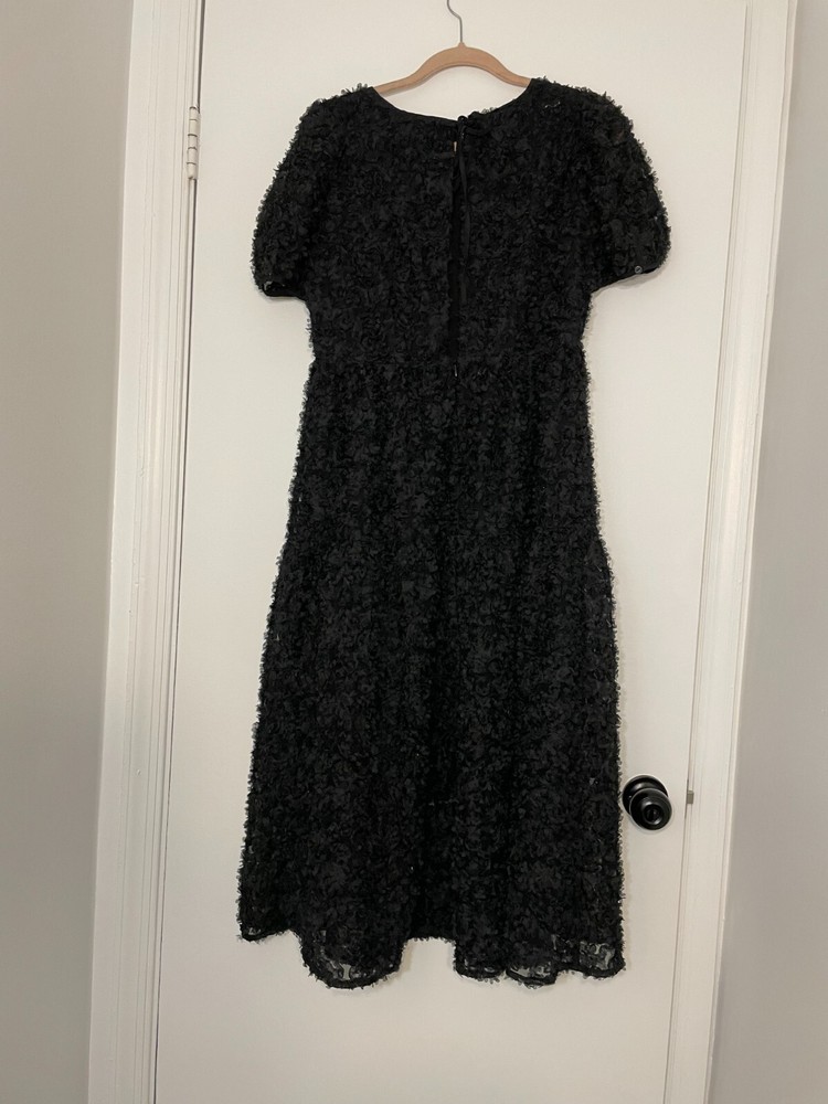 Forever 21 Long Black Floral Women's Dress in Large