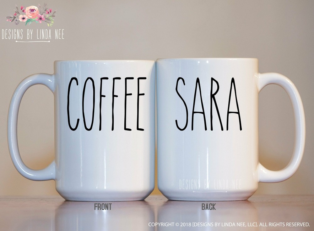 Coffee Mug Personalized Farmhouse Coffee Bar Modern Farmhouse Coffee Mug