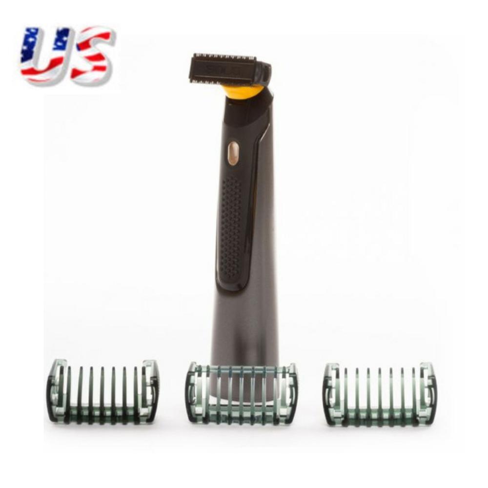 USB Rechargeable Cordless Hair & Beard Trimmer with Brush and Cable  