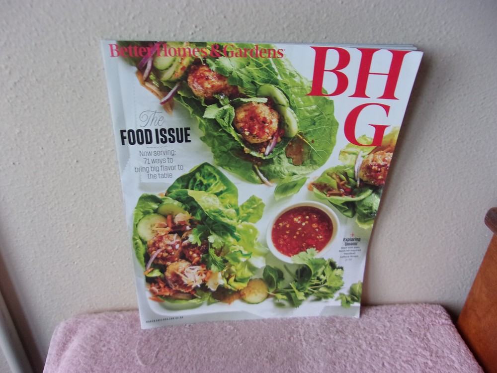 Better Homes & Gardens Magazine The Food Issue March 2025