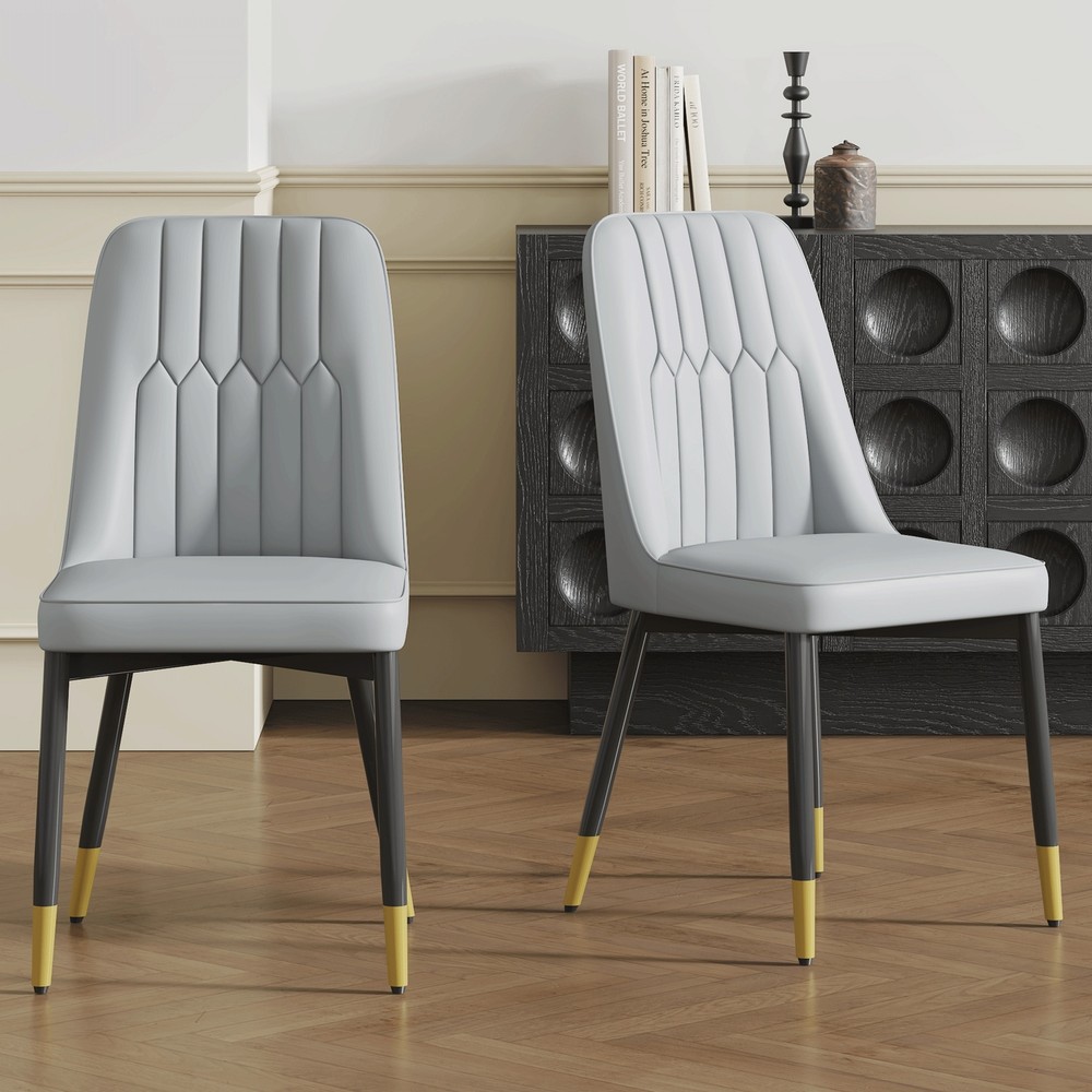 Elegant Two-Piece Dining Chair Set Perfect for Multiple Settings and Styles