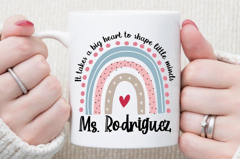 Personalized 3rd Grade Teacher Mug Elementary Teacher Gift Appreciation Gift