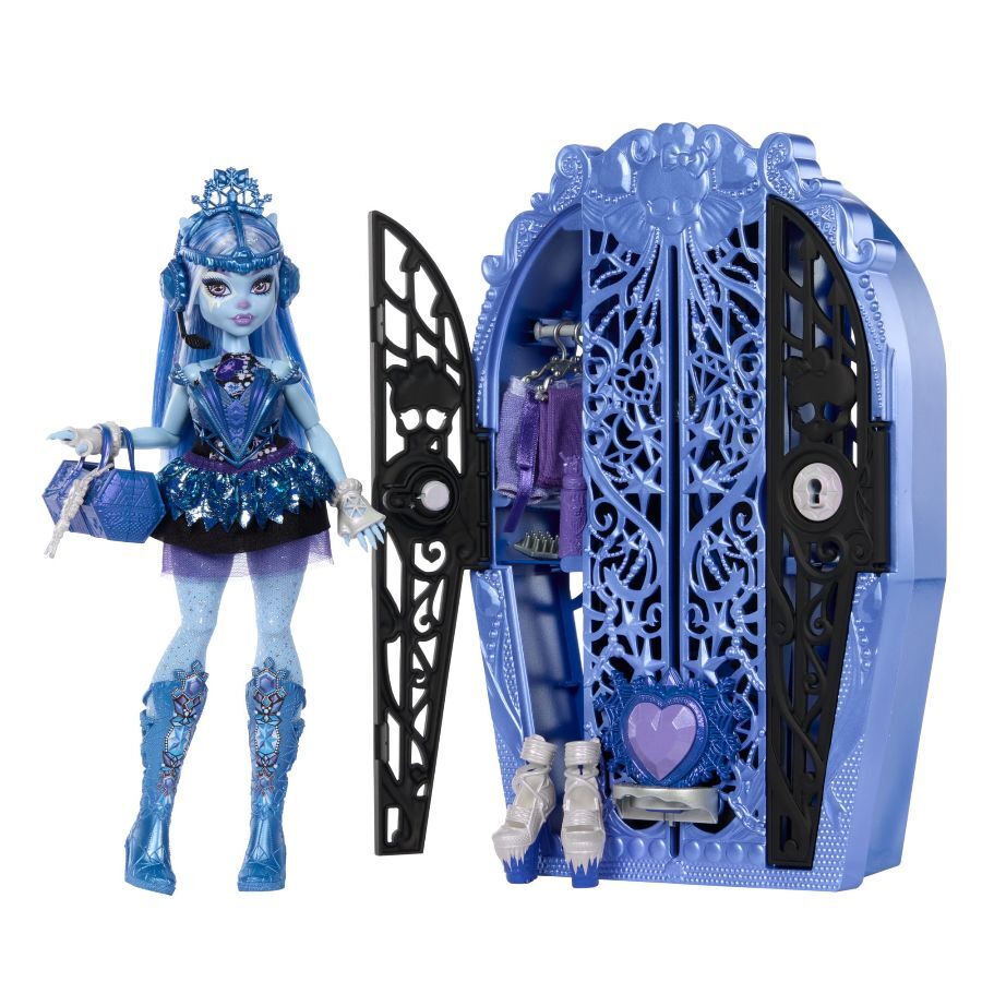 Skulltimate Secrets Monster Mysteries Playset, Abbey Bominable Doll